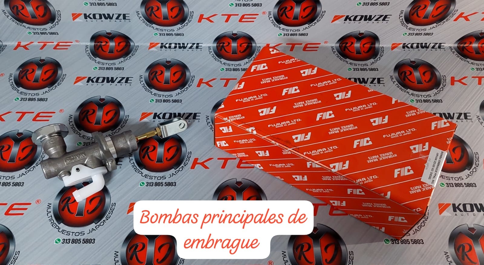 bombas principales de embrague