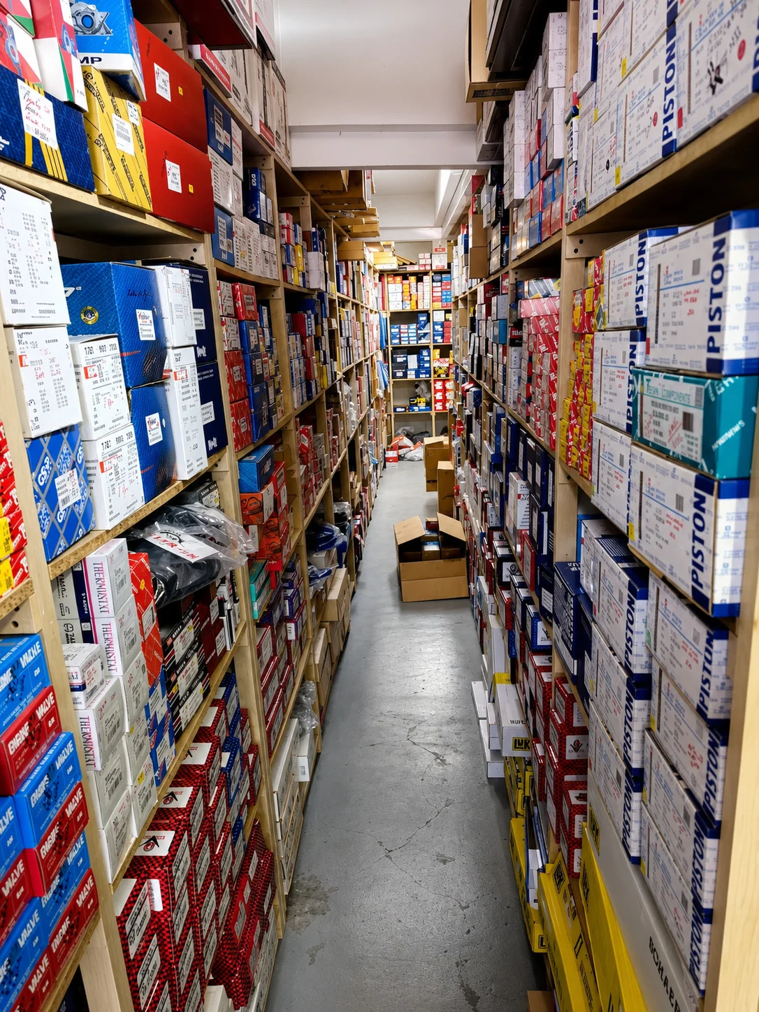 Bodega con inventario real de Multirepuestos Japoneses