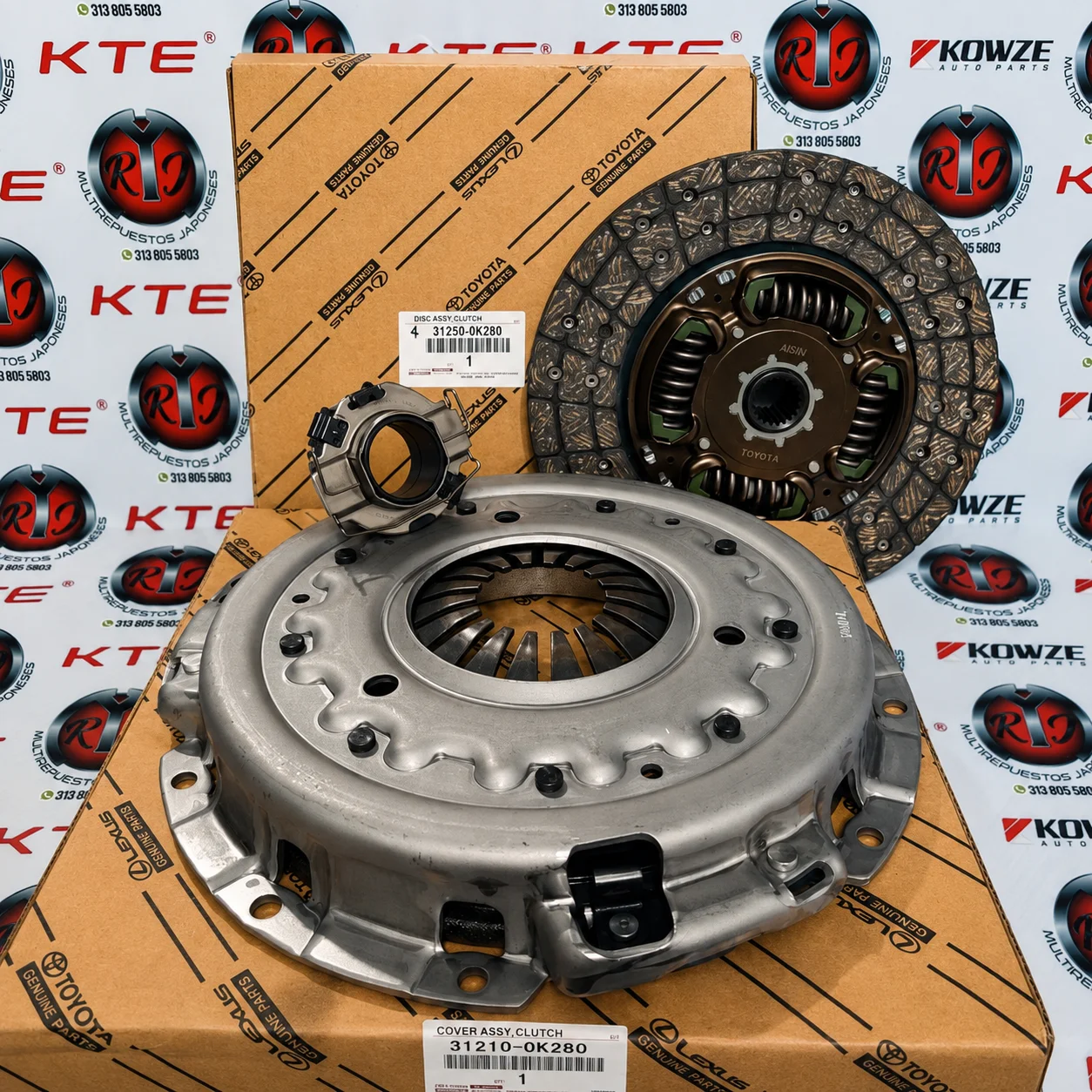 Kit de embrague Toyota Revo